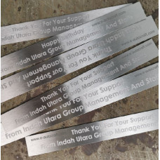 Label Tag Stainless Steel 2D Etching Polishing Hairline LTSS/PH_02